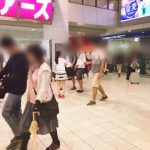 HKTの人気メンバーが48Gの原点にかえって駅構内でビラ配りを敢行! HKTの人気メンバーが48Gの原点にかえって駅構内でビラ配りを敢行!
