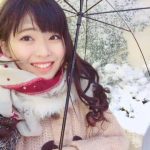 【朗報】まちゃりん、積雪を初体験。 【朗報】まちゃりん、積雪を初体験。