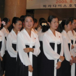 北朝鮮の「美女軍団」が見せた素顔 北朝鮮の「美女軍団」が見せた素顔