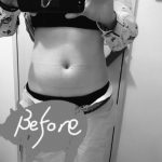 竹内美宥ちゃん、一年前のお腹と今日のお腹の写真をアップする。 竹内美宥ちゃん、一年前のお腹と今日のお腹の写真をアップする。
