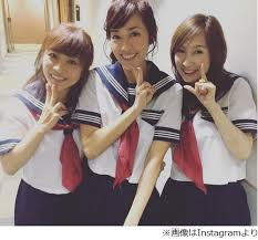 【画像】早見優、森口博子、松本明子のセーラー服姿公開に「抱くなら誰?」論争が勃発