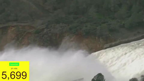 【悲報】アメリカ最大のダム 決壊寸前（※動画あり）