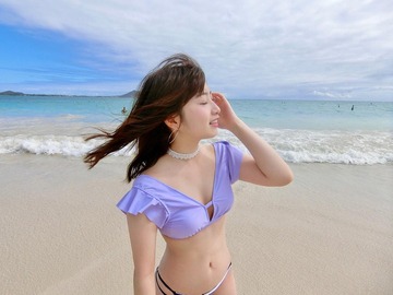 【画像】初代日本一かわいい女子高生の水着が透明感ハンパないと絶賛の声