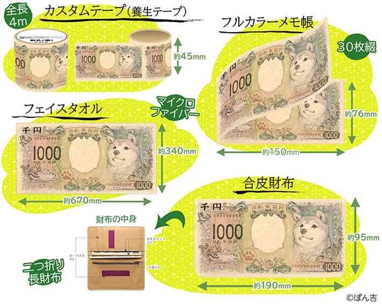 【画像】25万『いいね』獲得の新紙幣デザイン案、まさかの商品化ｗｗｗｗｗｗｗｗｗ